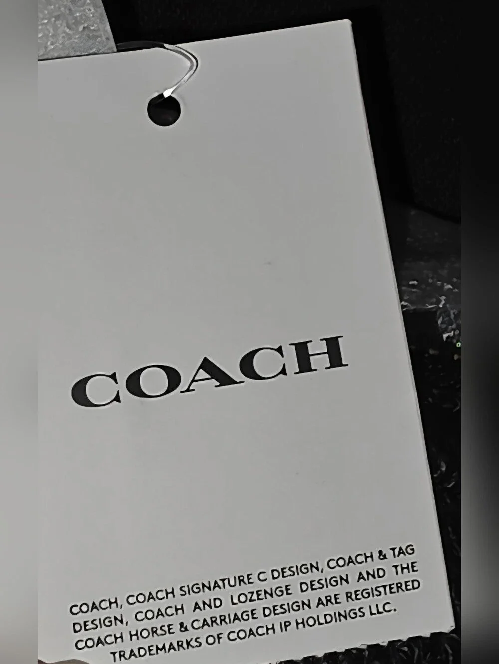 Coach Black Pebble Leather Crossbody with Gold Hardware